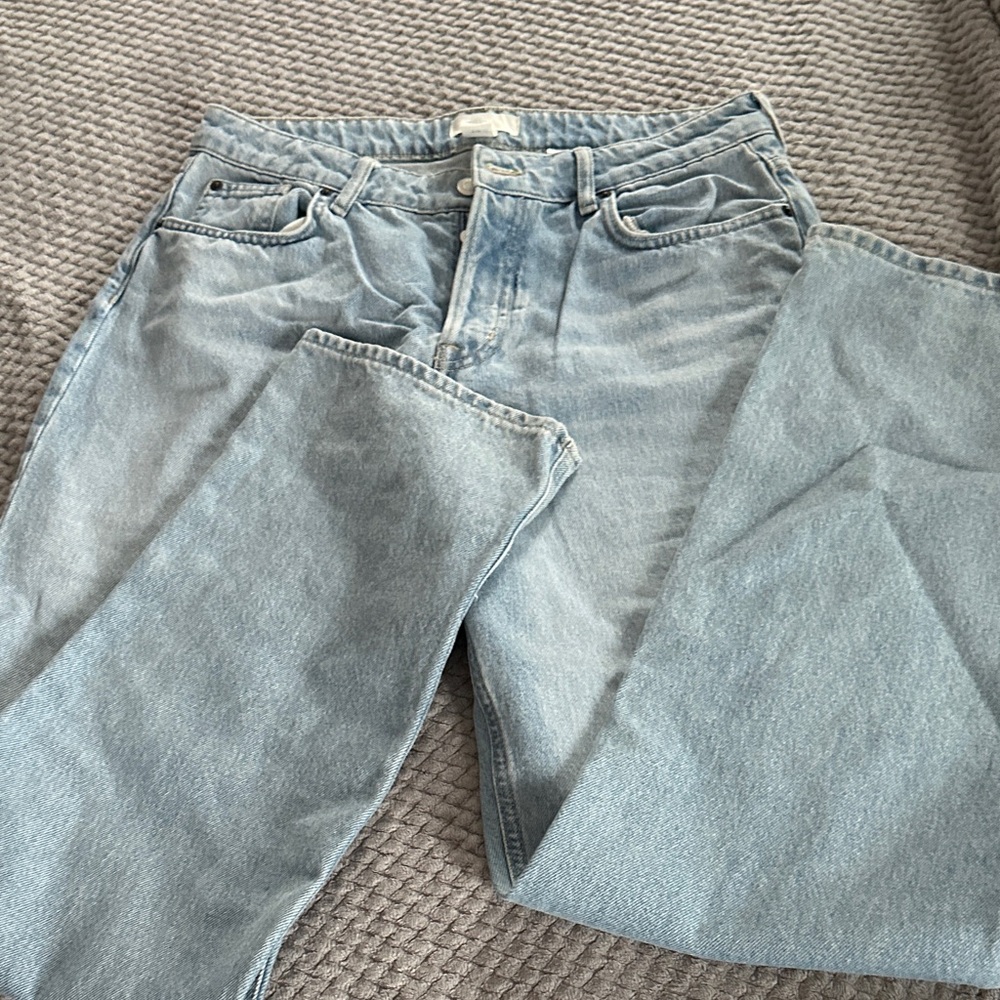 H&M Denim Blue Boyfriend Jeans